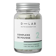 Complemento Crecimiento Capilar - Complementos alimenticios para el cabello, D-Lab Nutricosmetics